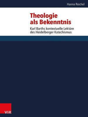 cover image of Theologie als Bekenntnis